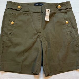 Talbots Green Shorts with Tailored Fit